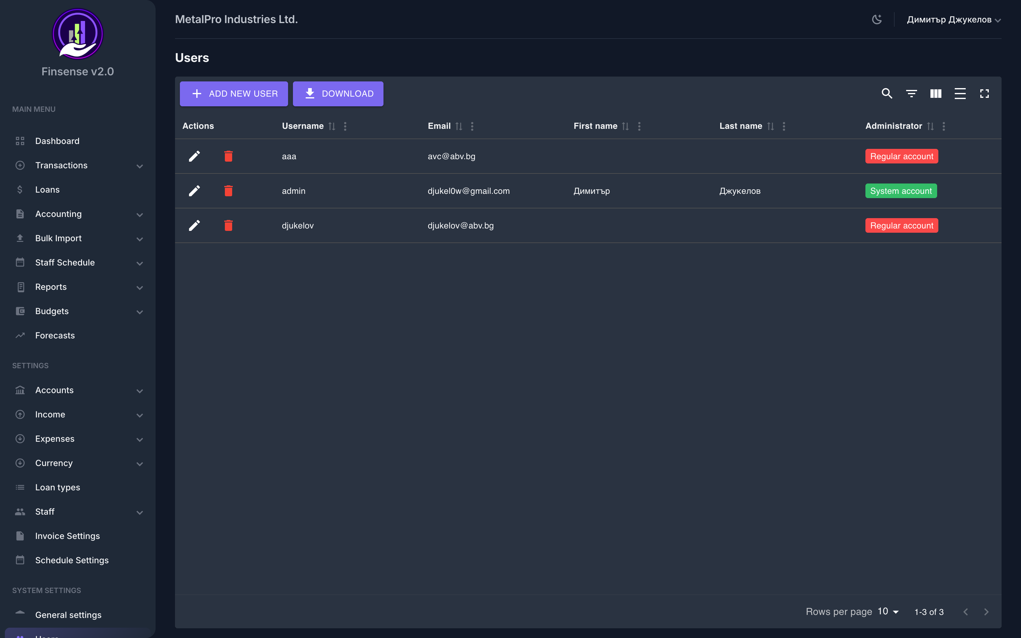 Security & Compliance — Finsense