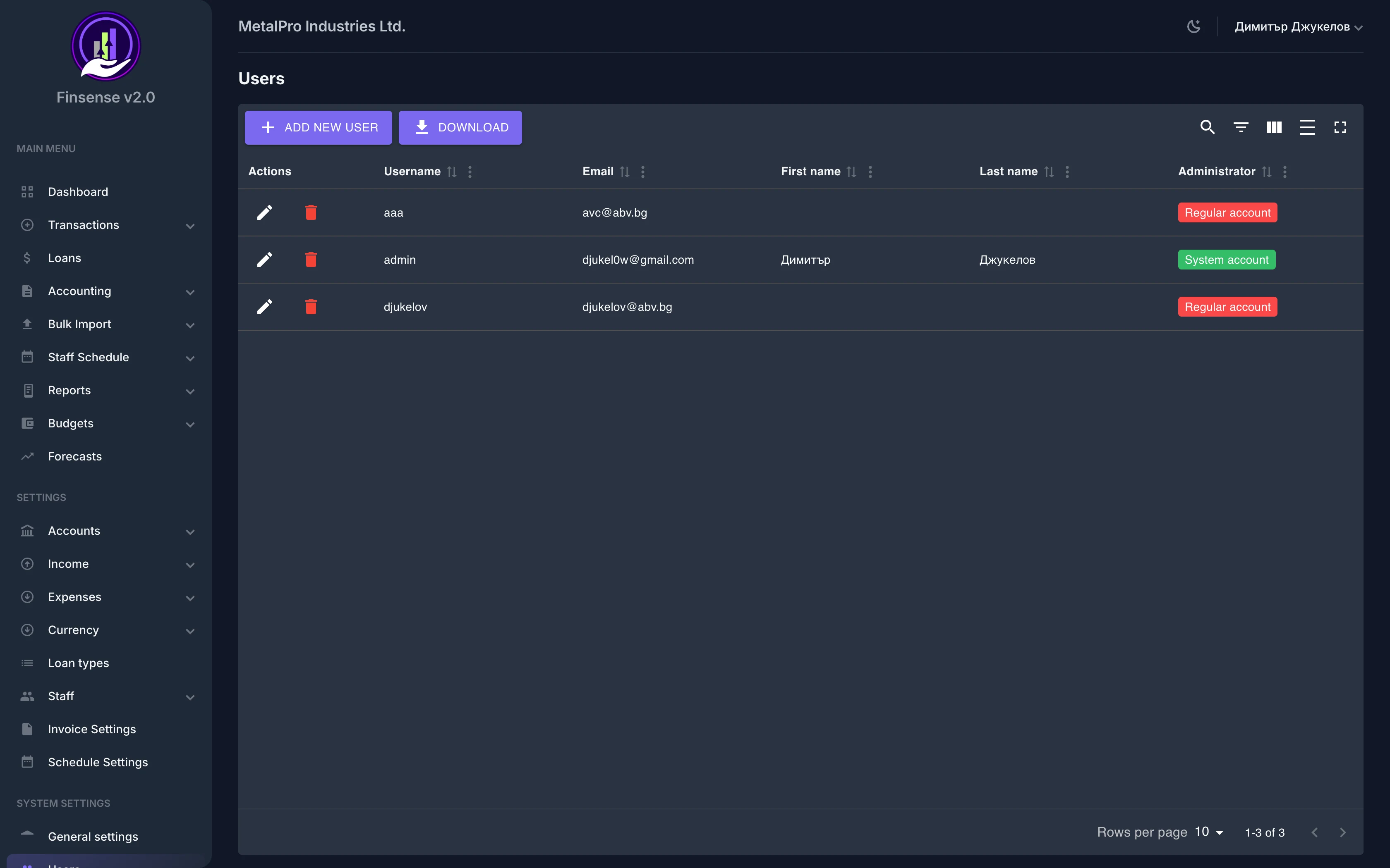 Security & Compliance — Finsense